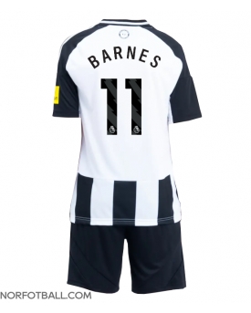 Billige Fotballdrakt Newcastle United Harvey Barnes #11 Replika Hjemmedraktsett Barn 2024-25 Kortermet (med bukser)